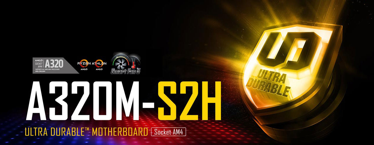 c0_banner_GIGABYTE GA-A320M-S2H Motherboard
